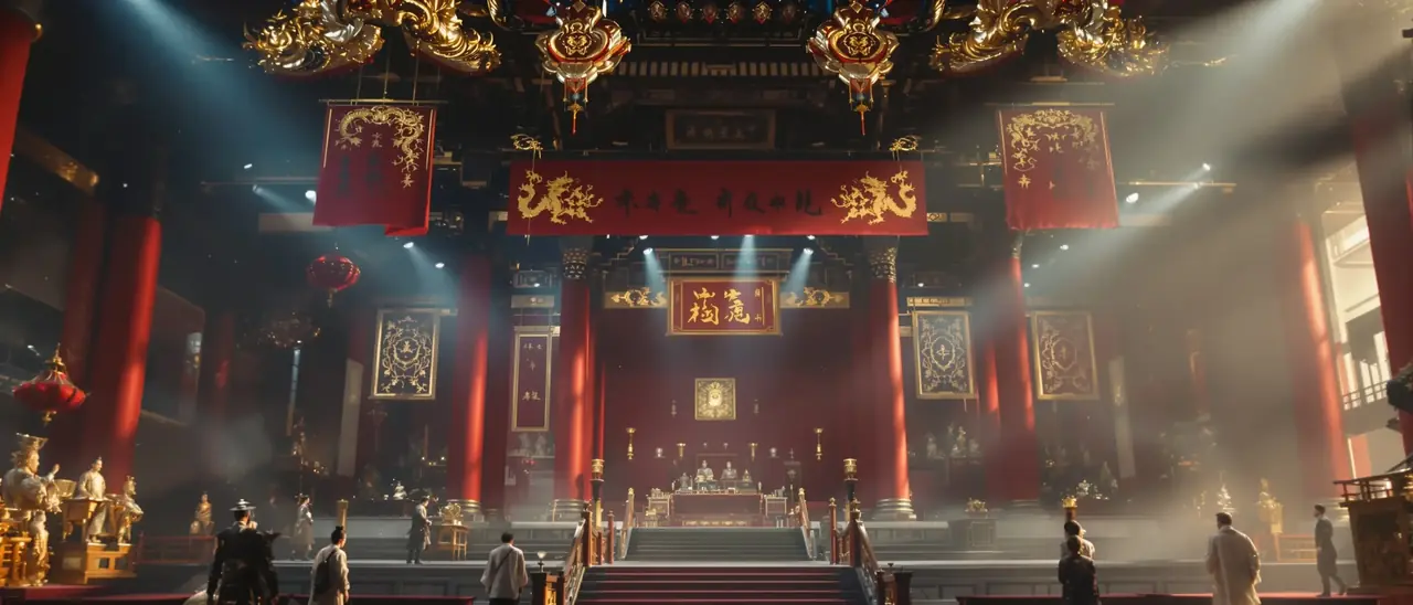 大明风云录 横幅海报